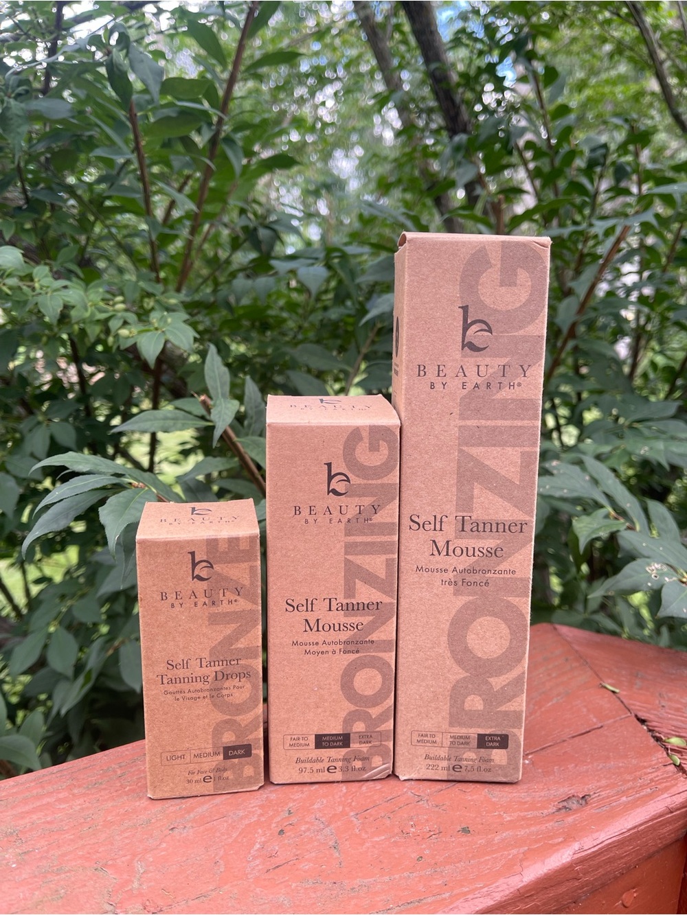 Beauty by earth Self Tanner Mousse sets
